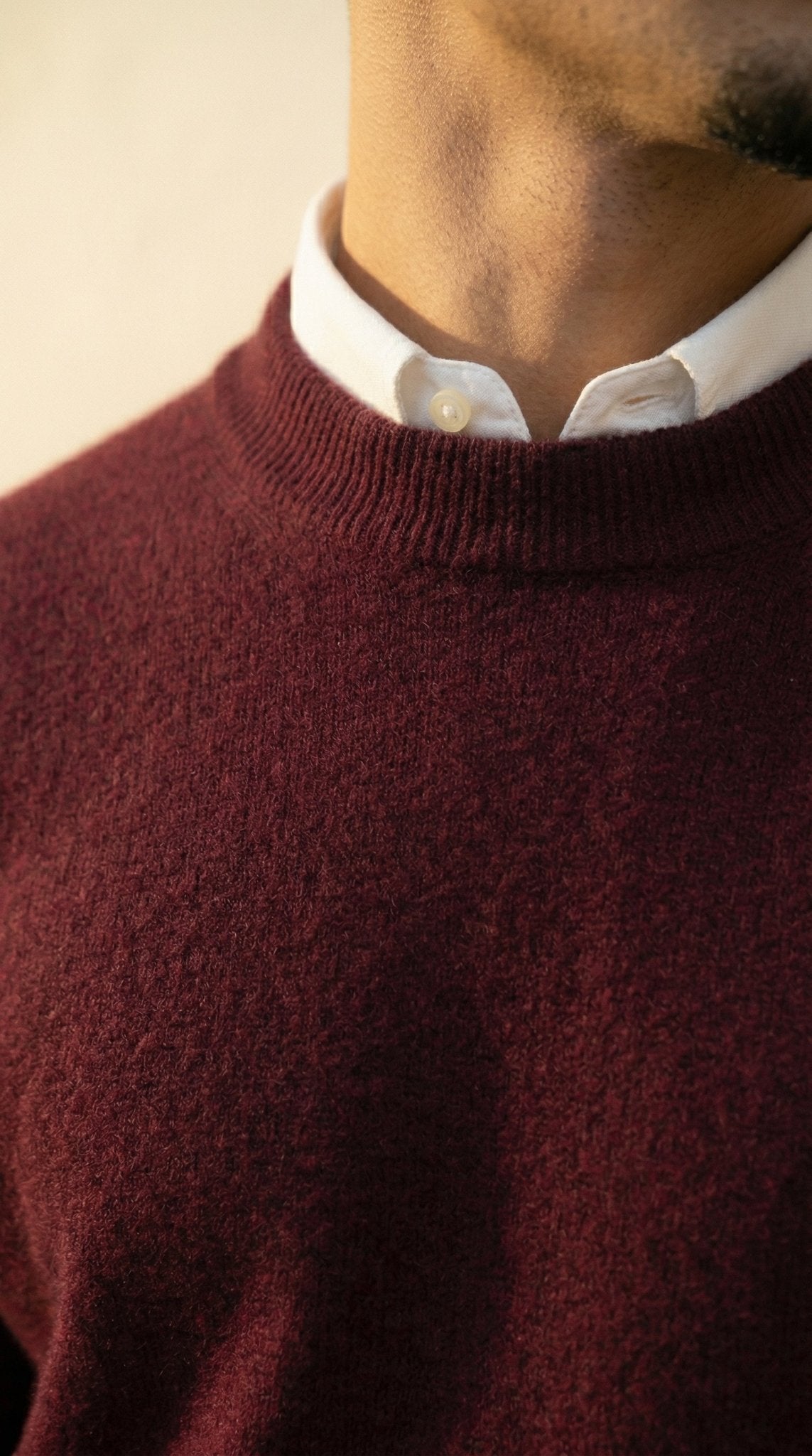 The Burgundy Knit Set - Venora